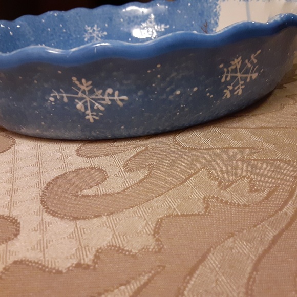 Snowman 10" Pie Plate - Picture 5 of 5